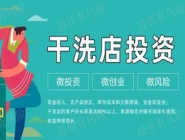 投資一個小型干洗店多少錢？好不好？